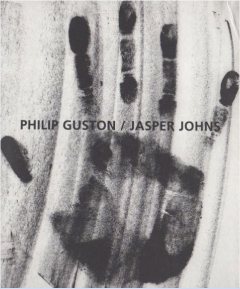 Cover of Philip Guston / Jasper Johns Catalogue, published by Castelli Gallery in 2008