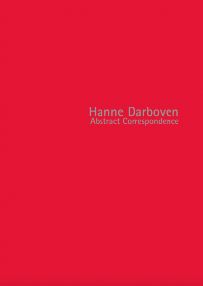 Cover of Hanne Darboven: Abstract Correspondence catalogue, published in 2013