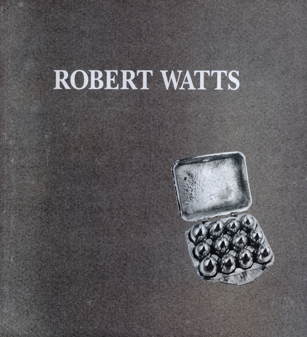 Cover of Robert Watts catalogue published by Leo Castelli in 1990