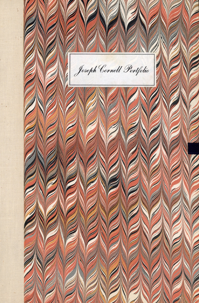 Cover of Joseph Cornell Portfolio catalogue published by Leo Castelli Gallery in 1976