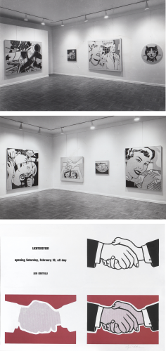 Roy Lichtenstein, February 10 – March 3, 1962